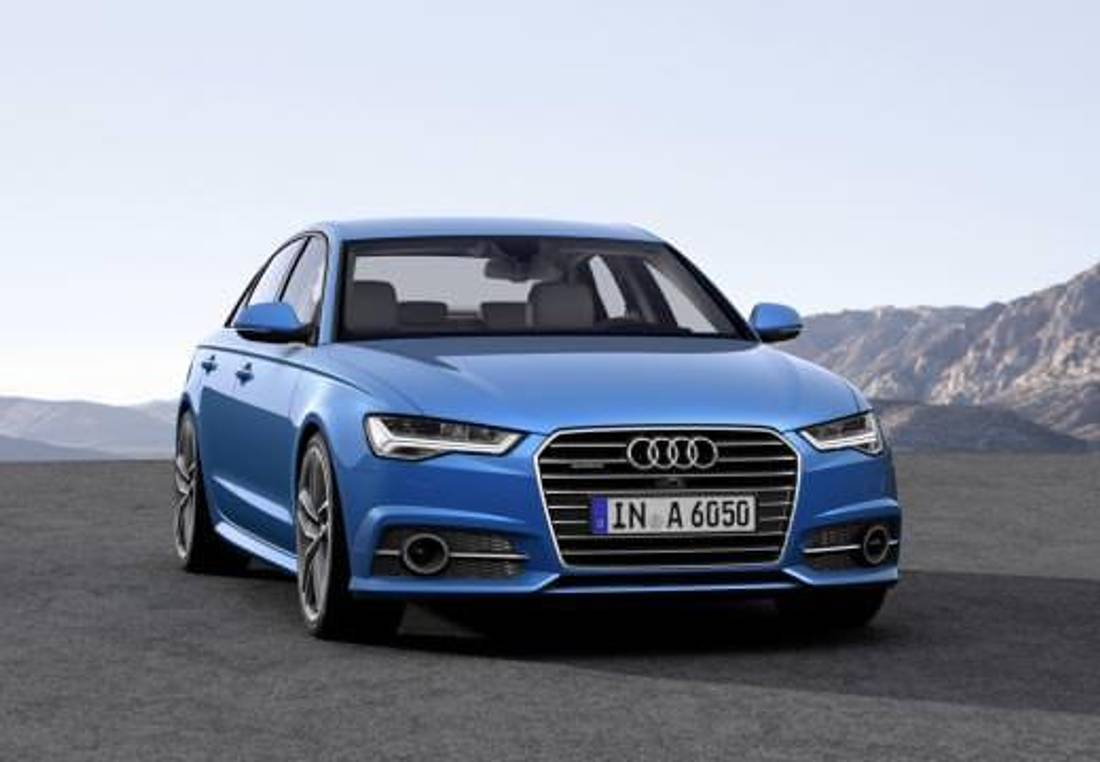 audi-a6-blau-front