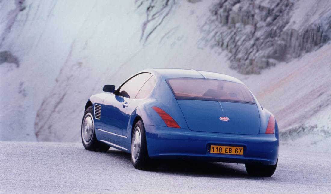 Bugatti Veyron Back 1999