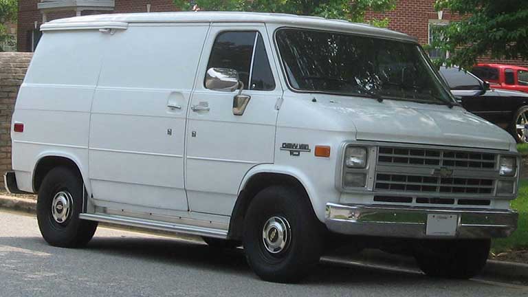 chevrolet van 1980