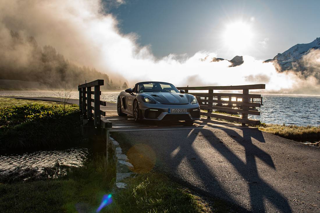 Test 718 Spyder RS: Der letzte alte Porsche