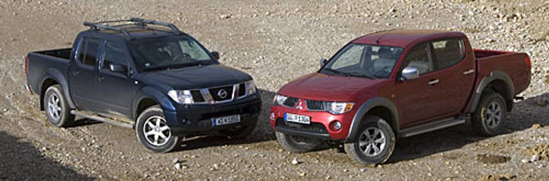 Vergleichstest: Mitsubishi L200 vs