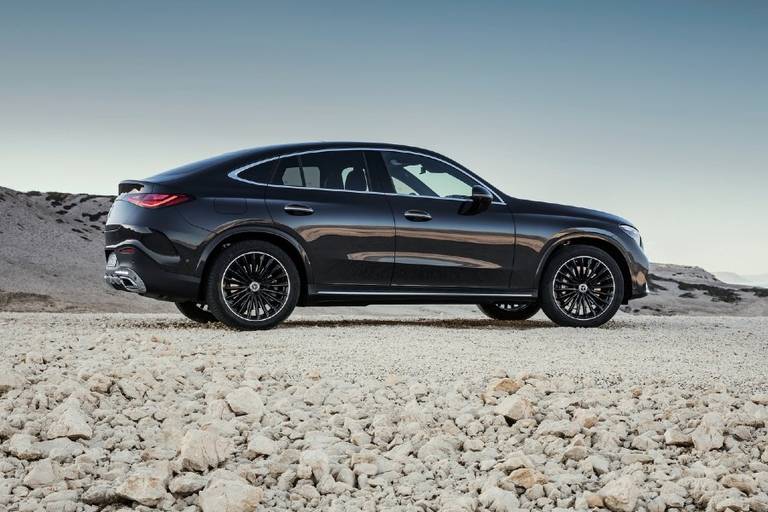  Wie den Audi Q5 gibt es auch vom GLC eine Coupé-Variante.