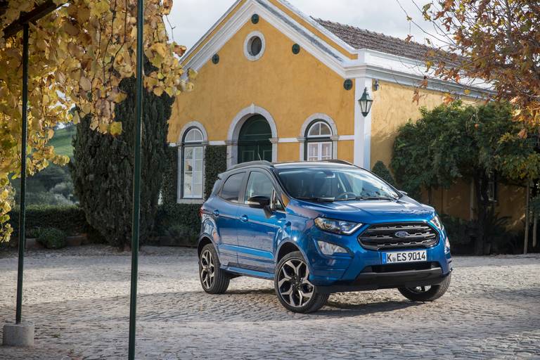  Der Ford Ecosport gehört mit seinen kompakten Abmessungen zu den allerkleinsten Mini-SUV.