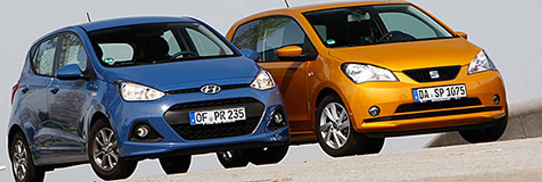 Vergleichstest: Hyundai i10 gegen Seat Mii – Kleine Feine