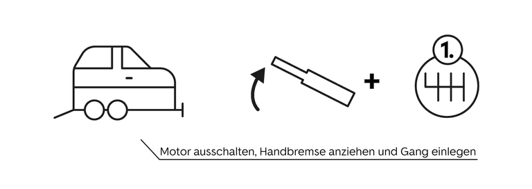 Das Auto korrekt verzurren - Schritt 4