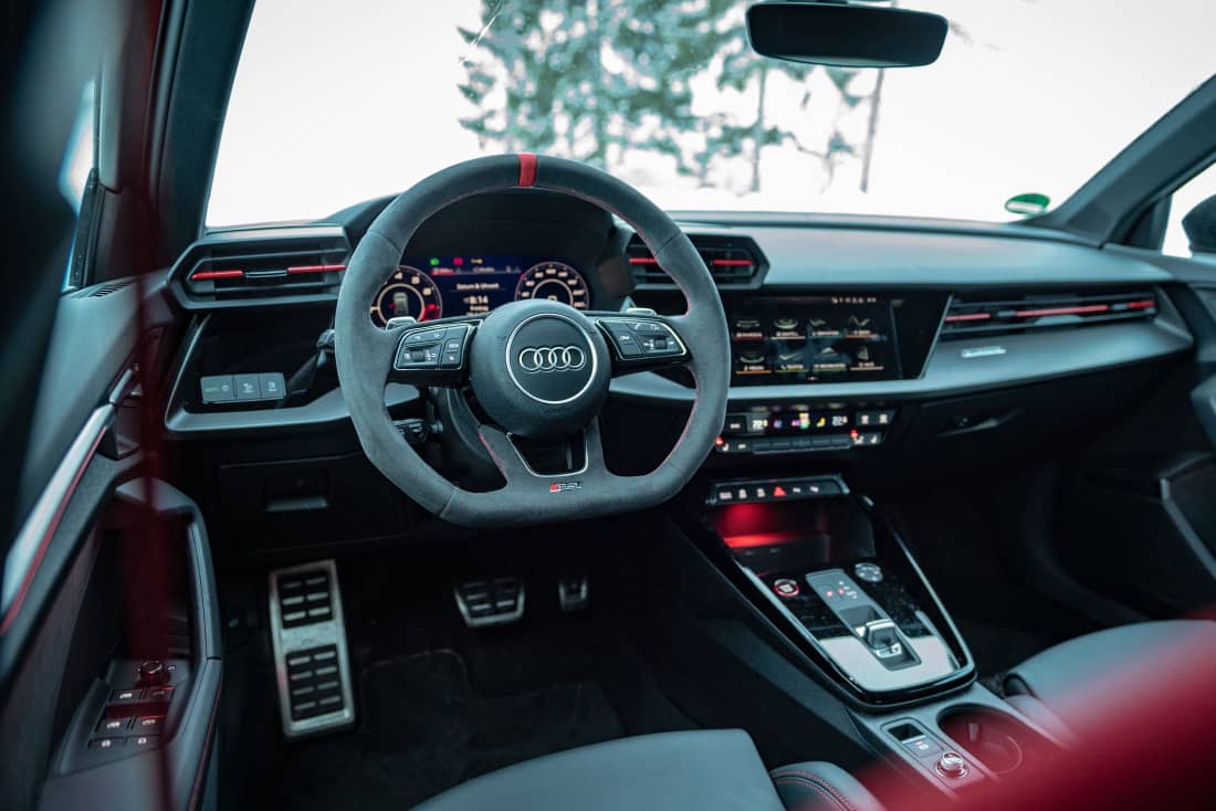 Audi RS3 Sportback interior