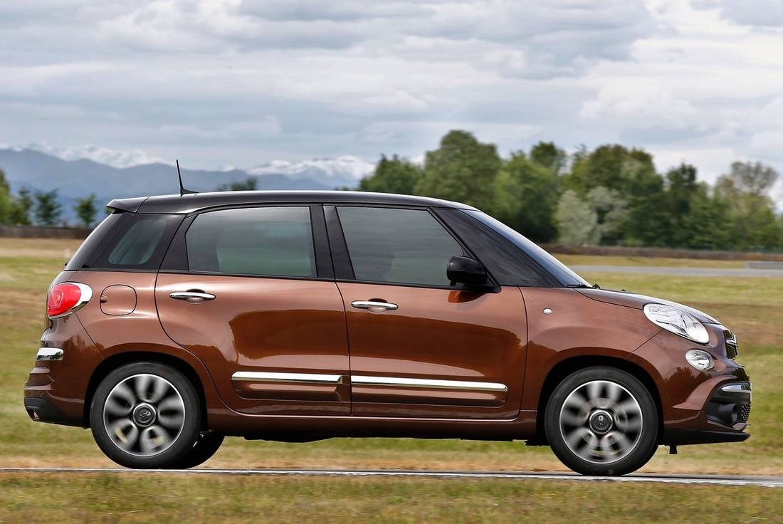  Mit dem Fiat 500L fahren Familien besonders günstig - ab ca. 20.000 Euro Neupreis.