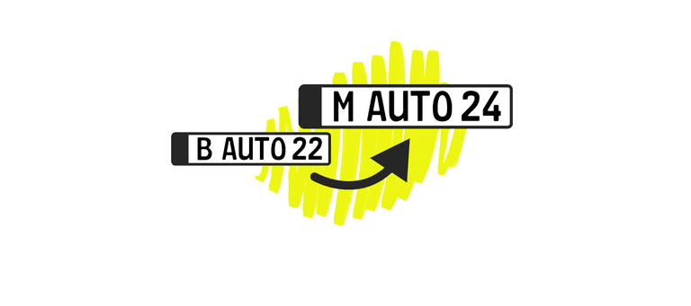 Nummernschild Auto Kunststoff ABS Schild 1 Stck. schwarz einfache