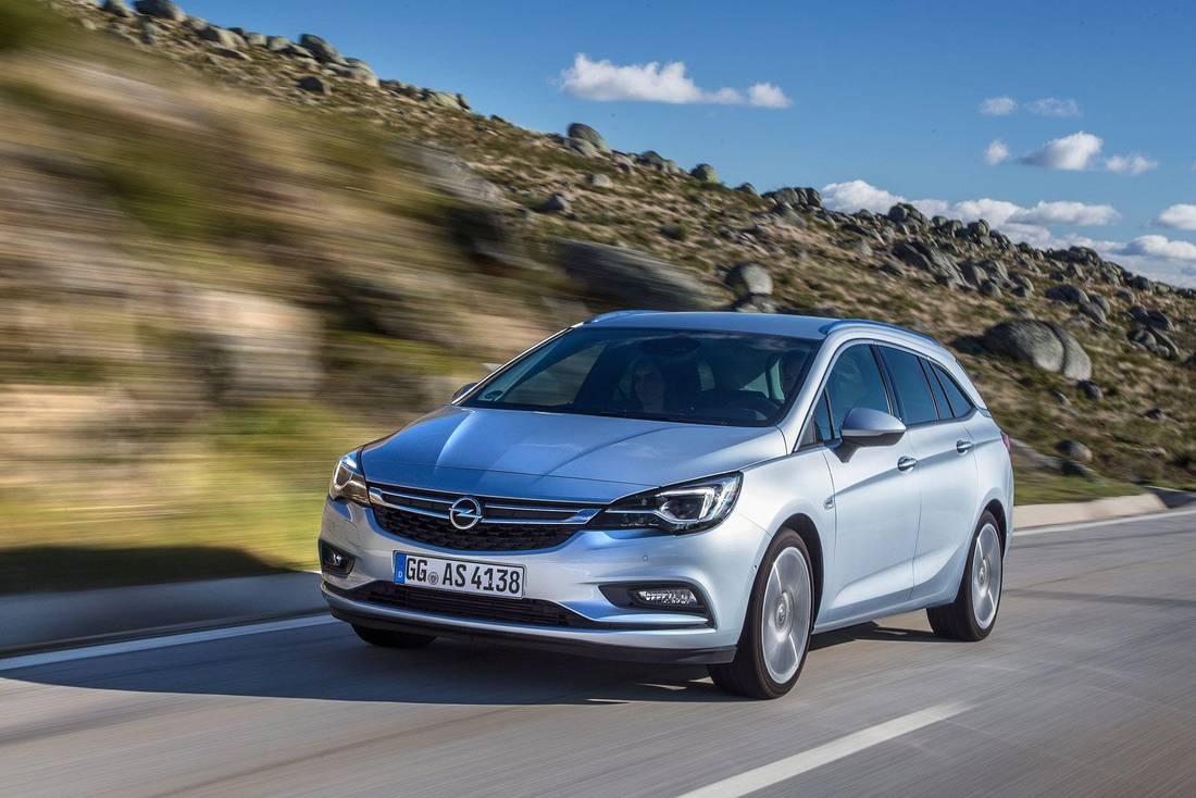  The up to 200 kilograms less on the ribs compared to the predecessor is noticeable in the Astra