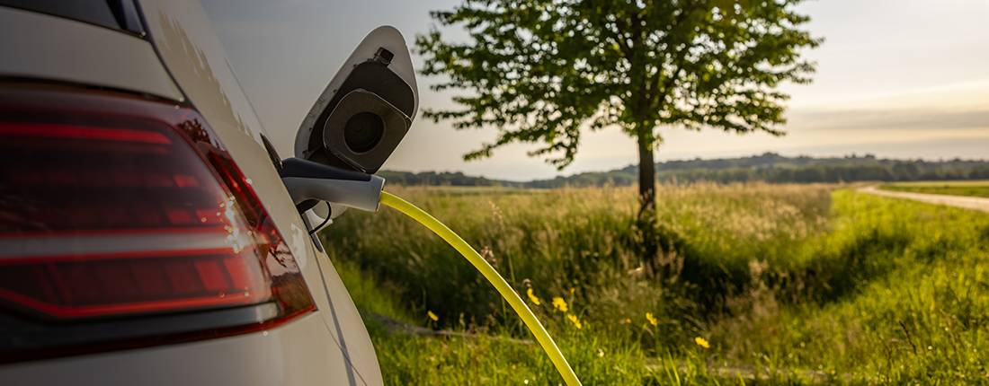 Golf e beim Laden