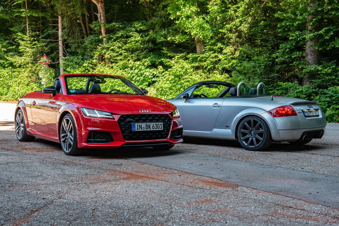 Audi-TT-Vergleich-Front-Heck