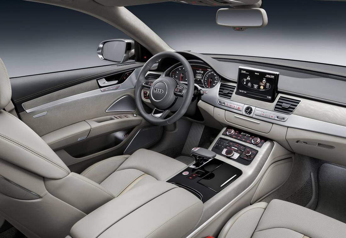 Audi A8L interior