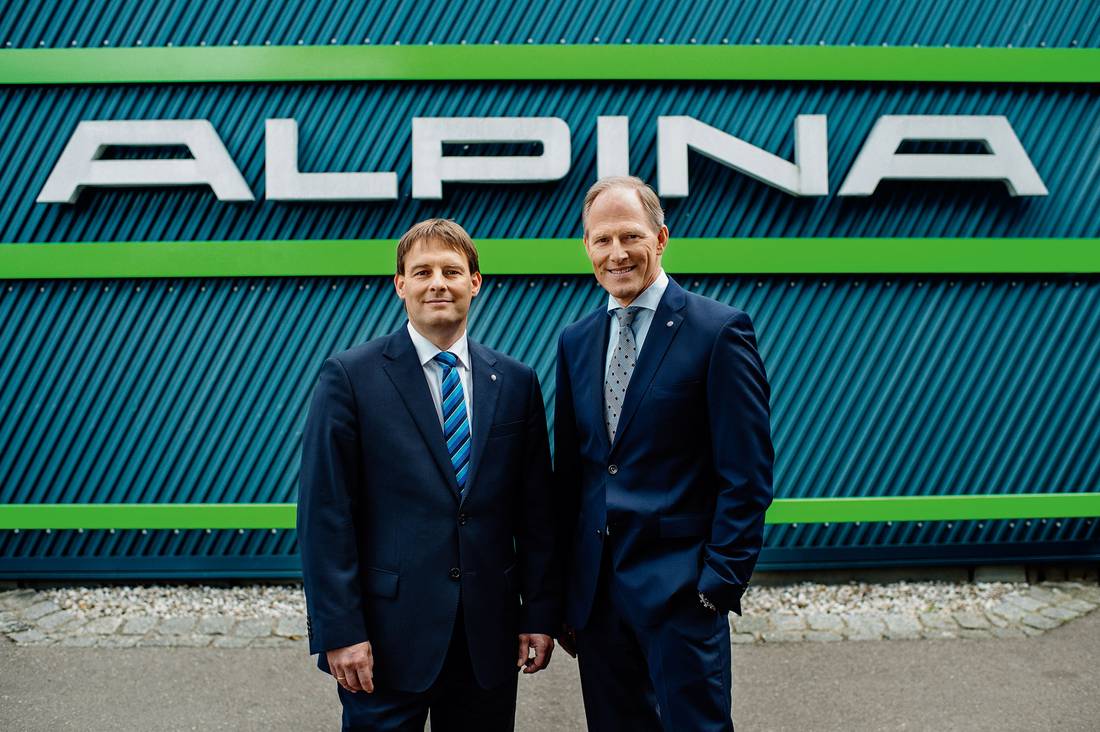 Firmeninhaber Florian und Andreas Bovensiepen: Ab 2026 wird die Marke Alpina ein Teil der BMW Group werden.