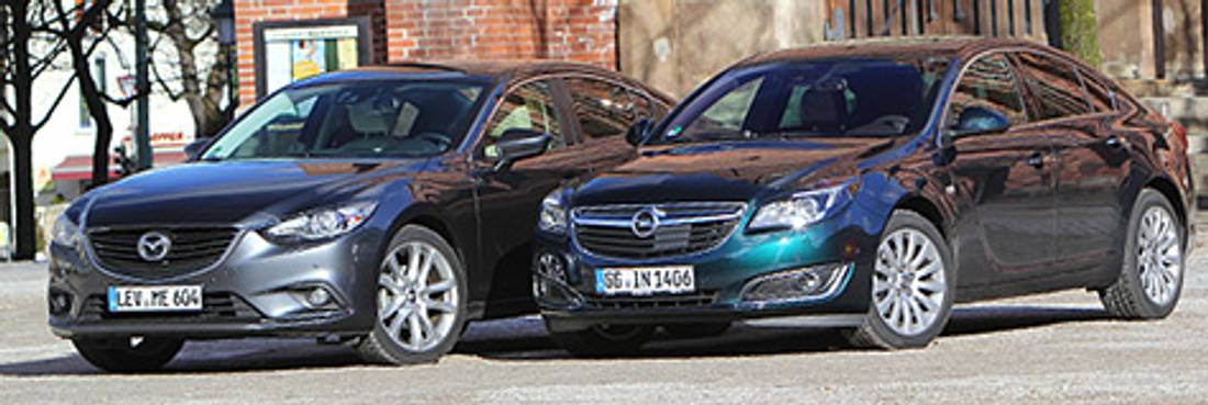 Vergleichstest: Mazda 6 vs