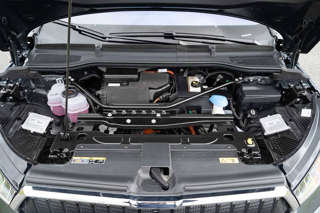  There is not much to see under the hood, the exciting technology is deep in the background.