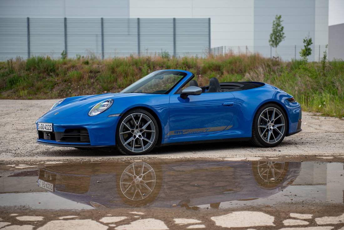 Test Porsche 911 Carrera T Cabriolet: Gegensätze ziehen sich an