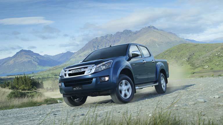  Isuzu D-Max stellt die derzeit günstigsten Pick-Ups.