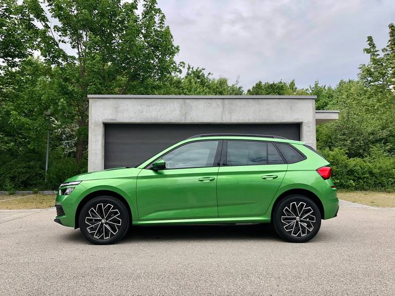 Skoda Kamiq Style Rallye Gruen 2020 Profile