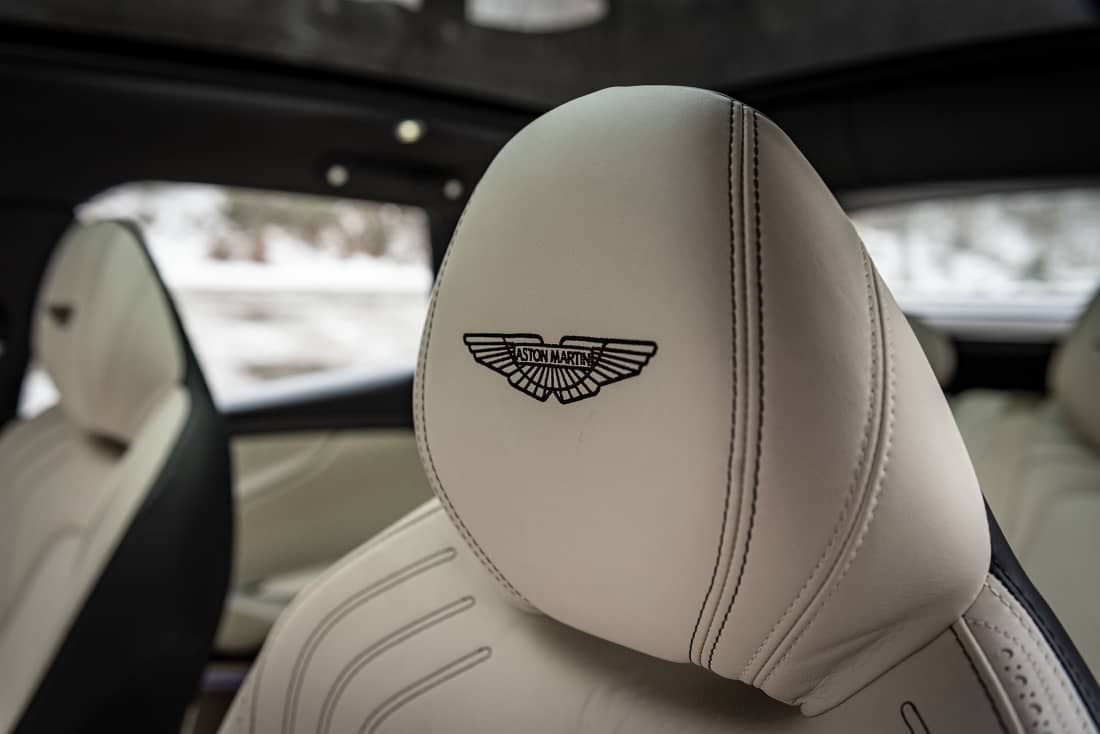 Aston Martin DXB Seats