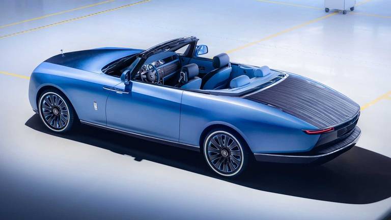  Der Rolls-Royce Boat Tail ist ein absolutes Unikat-Luxusauto und kostet circa 26 Millionen Euro.