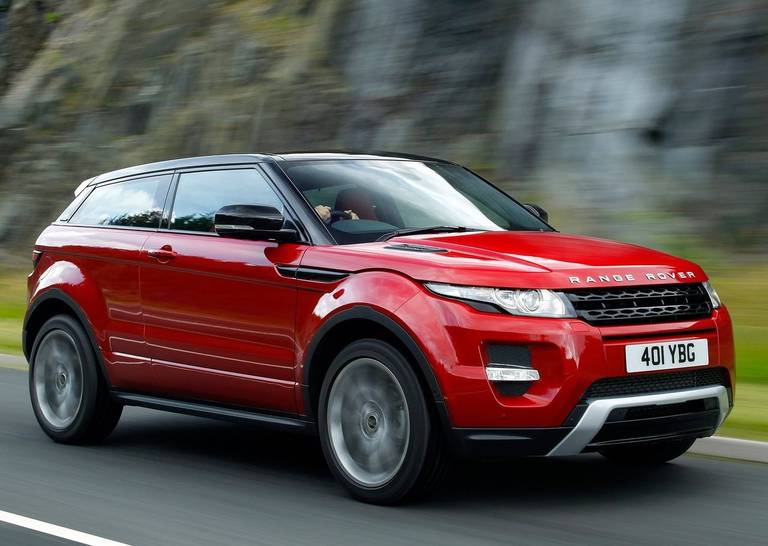  Den Land Rover-Range Rover Evoque gibt es als Benziner nur mit Allradantrieb namens Active Driveline.