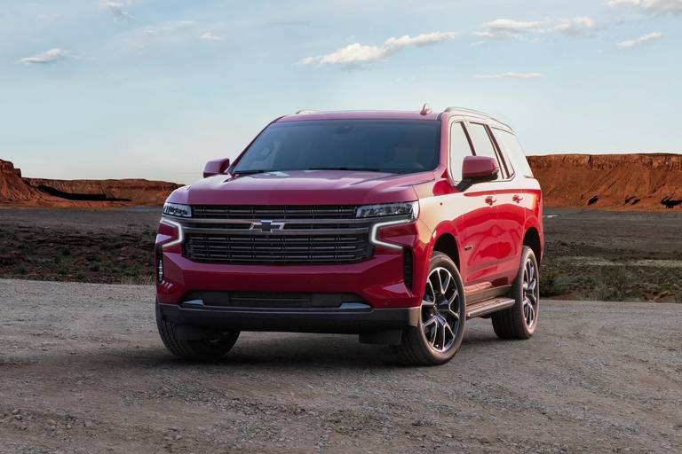  Das große SUV Chevrolet Tahoe ist eines der meistverkauften Autos in den USA.