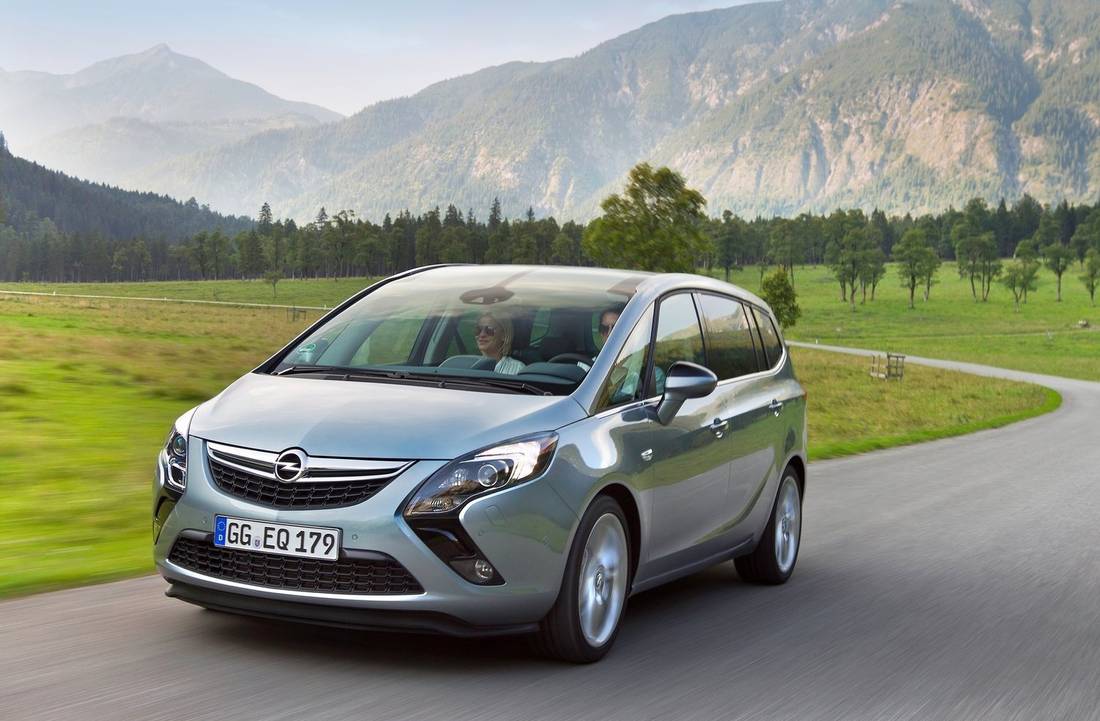 Opel Zafira Tourer Frontansicht