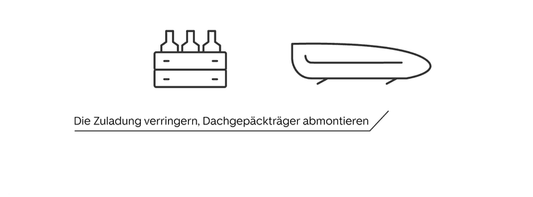 Kraftstoff sparen, Tipp 5 - Ladung reduzieren