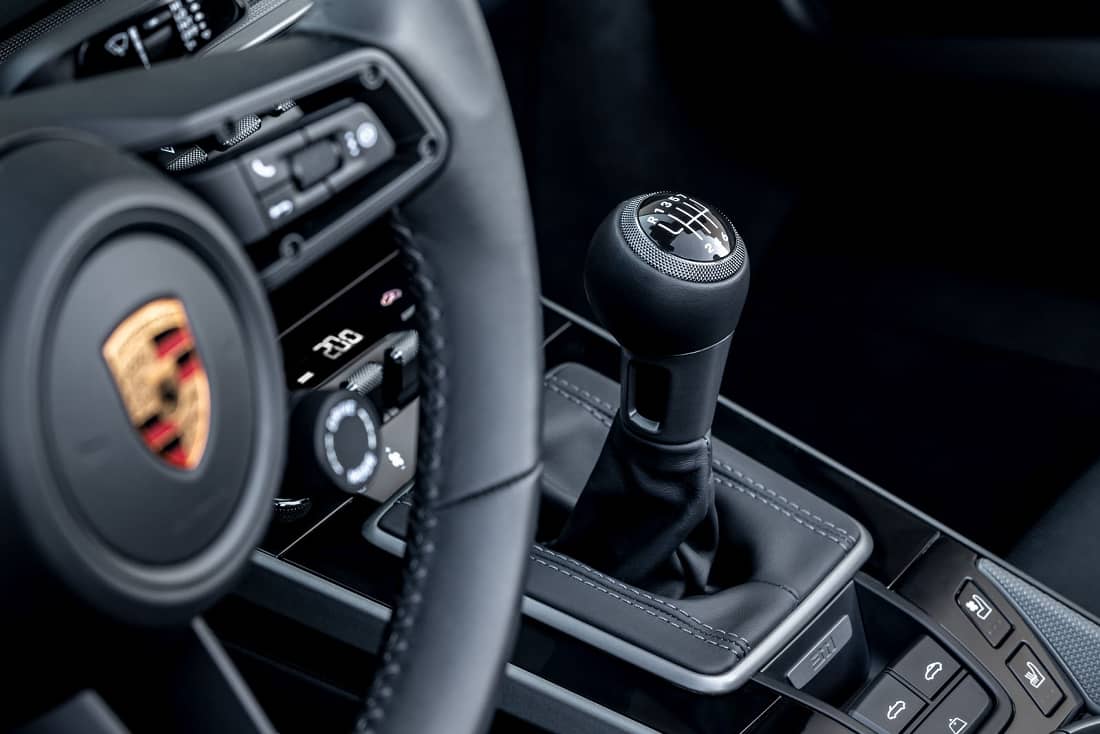 Porsche-Handschalter