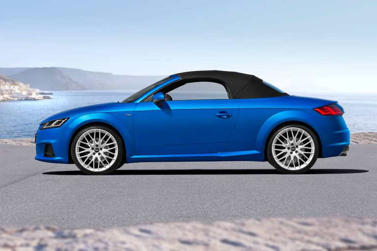  In dritter und voraussichtlich letzter Generation fährt der Audi TT auch stets als Cabrio vor.