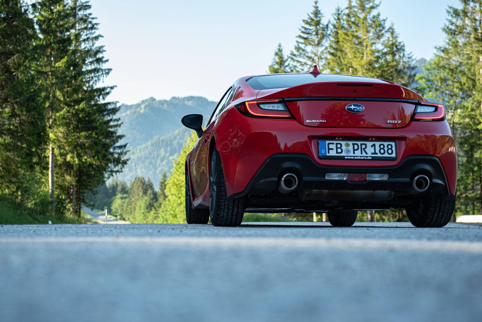 Subaru BRZ - Heckansicht