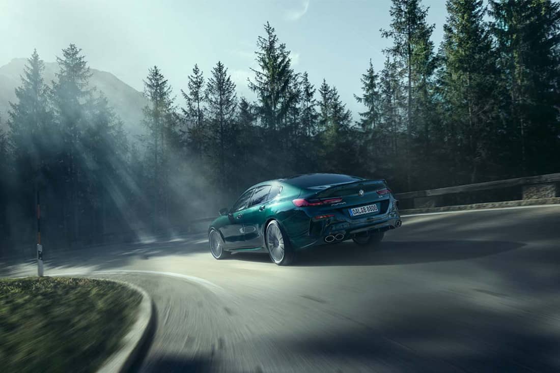 Alpina P8 Gran Coupé: Schnitt zur Autobahn (2021)
