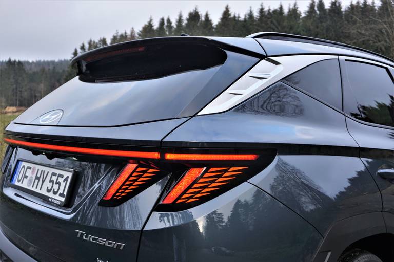 Hyundai Tucson Hybrid 2021 Dachspoiler