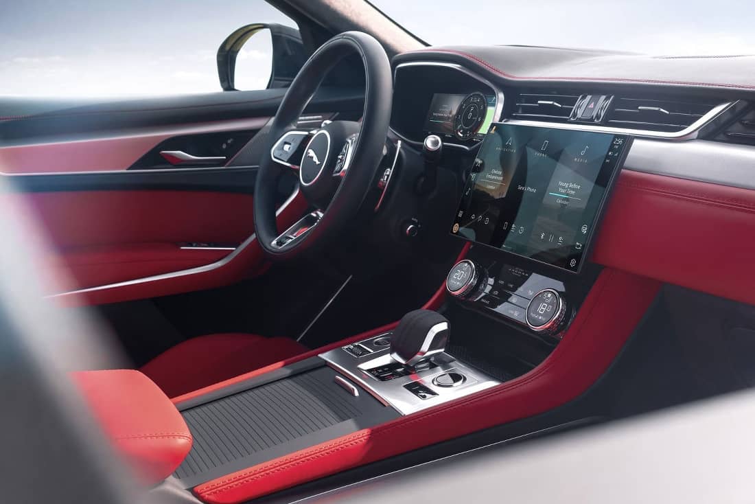 Jaguar F Pace 2021 interior