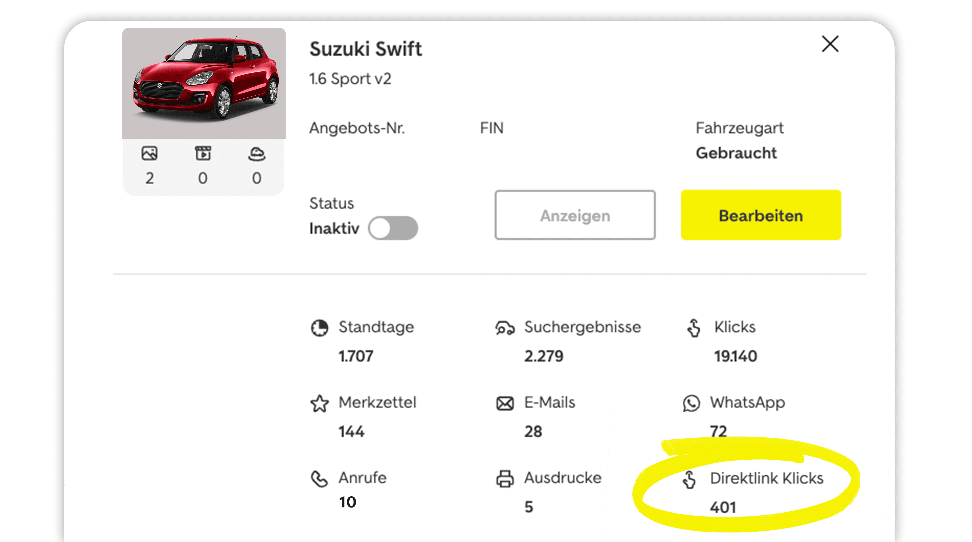 Transparente Statistik