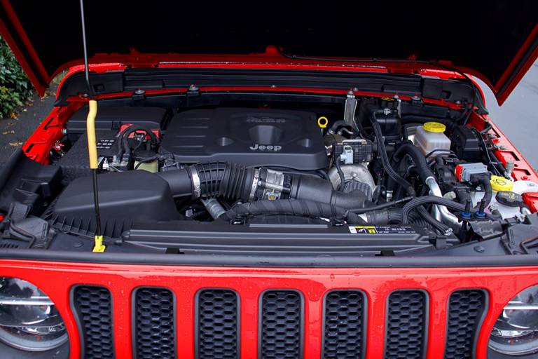 Jeep Wrangler Rubicon Engine