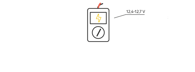 batterie pruefen schritt 3- voltzahl vergleichen