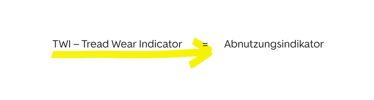 twi-tread wear indicator-abnutzungsindikator