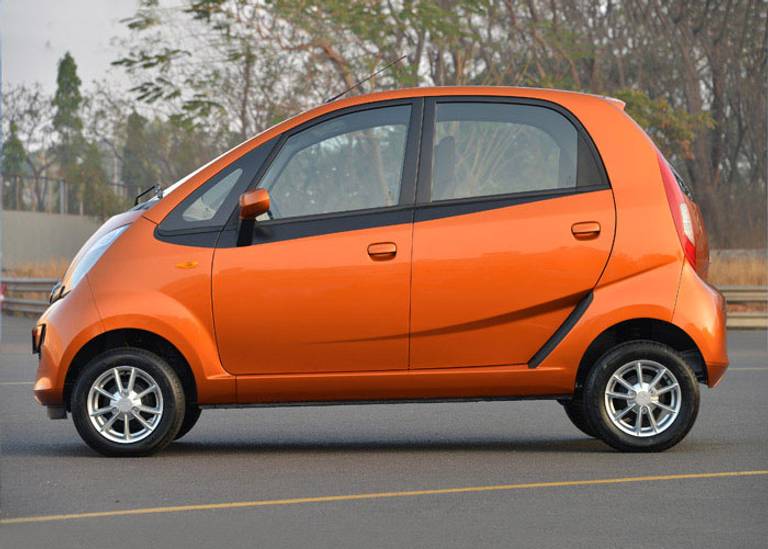  Galt lange Zeit als das günstigste Auto der Welt – der Tata Nano.