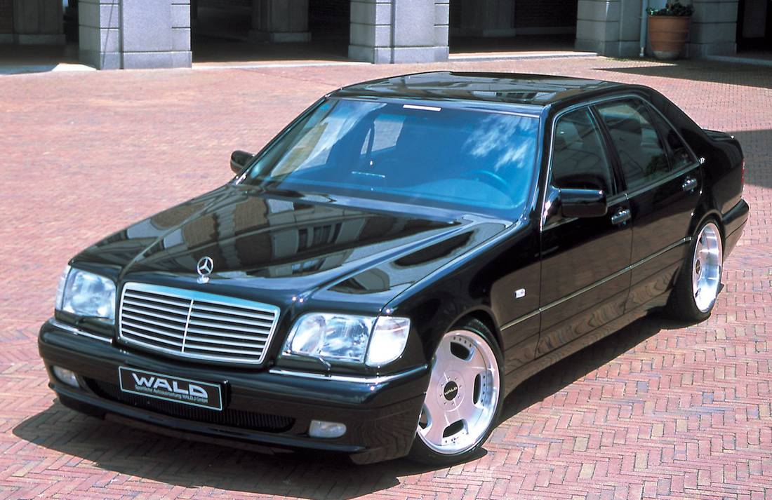 Mercedes W140 Frontansicht