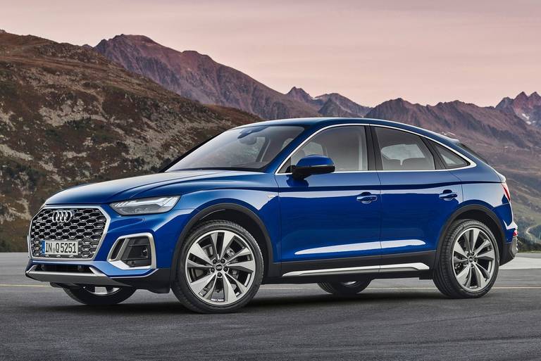 Audi-Q5-Sportback-2021-Front-Side