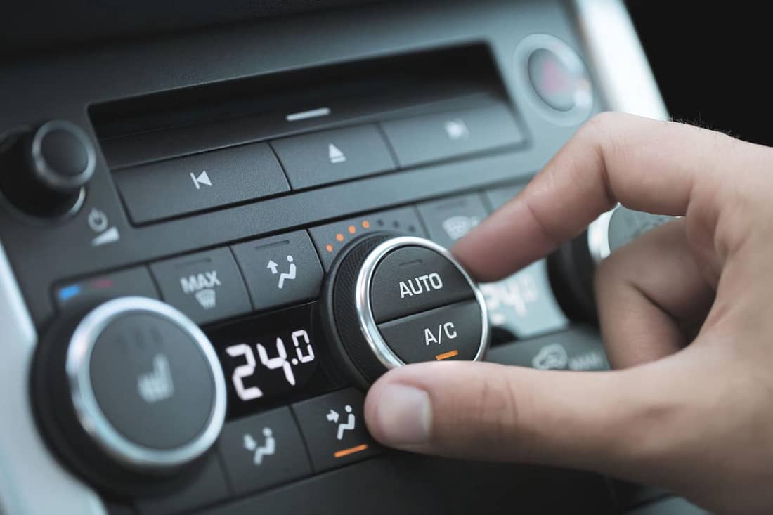 Climate control in car