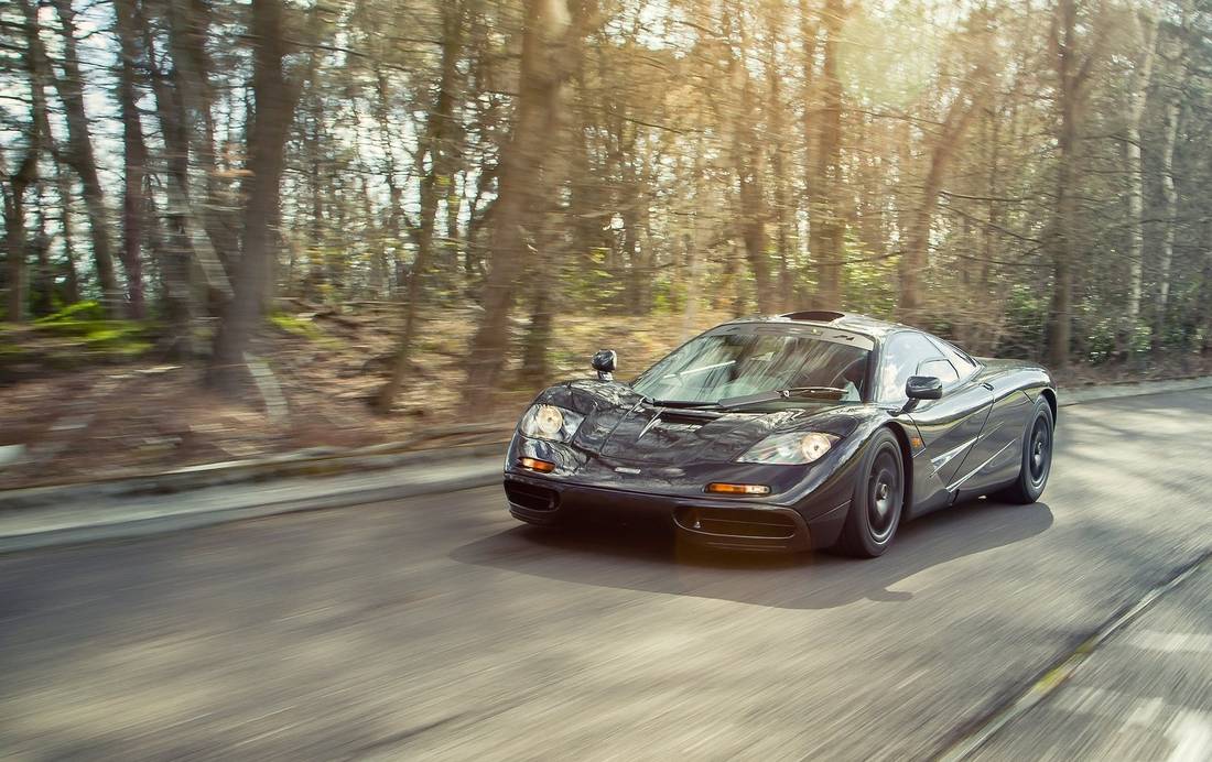  Das einst weltweit schnellste Auto, der McLaren F1 aus dem Jahre 1992, wird 2022 zum Oldtimer.