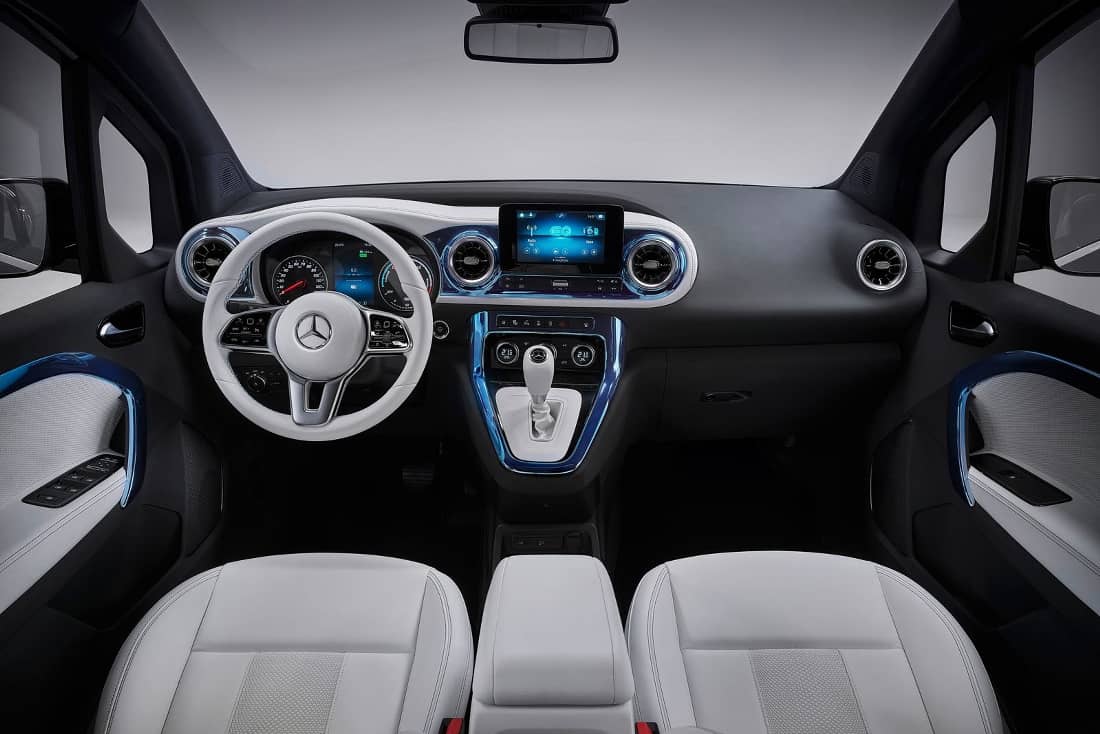 Mercedes-Benz EQT Concept interior