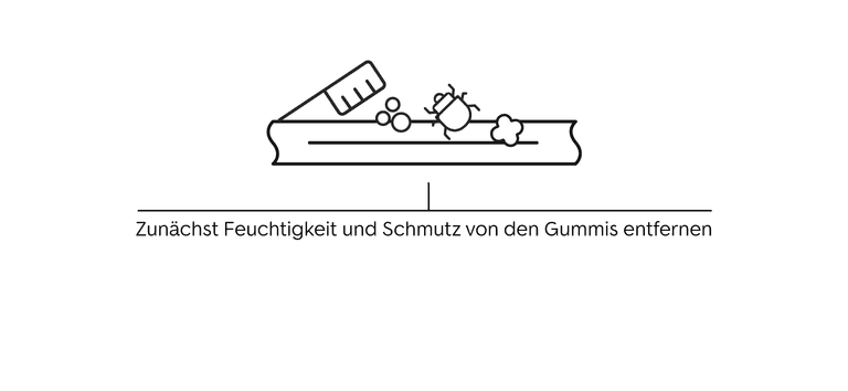 Gummipflege am Auto: Pkw-Gummis pflegen Schritt für Schritt