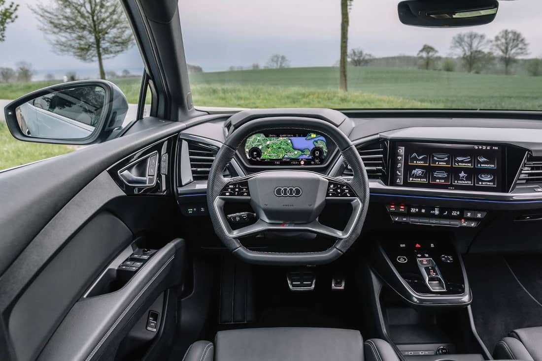 Audi-Q4-Sportback-e-tron-50-quattro-Rear-Interior