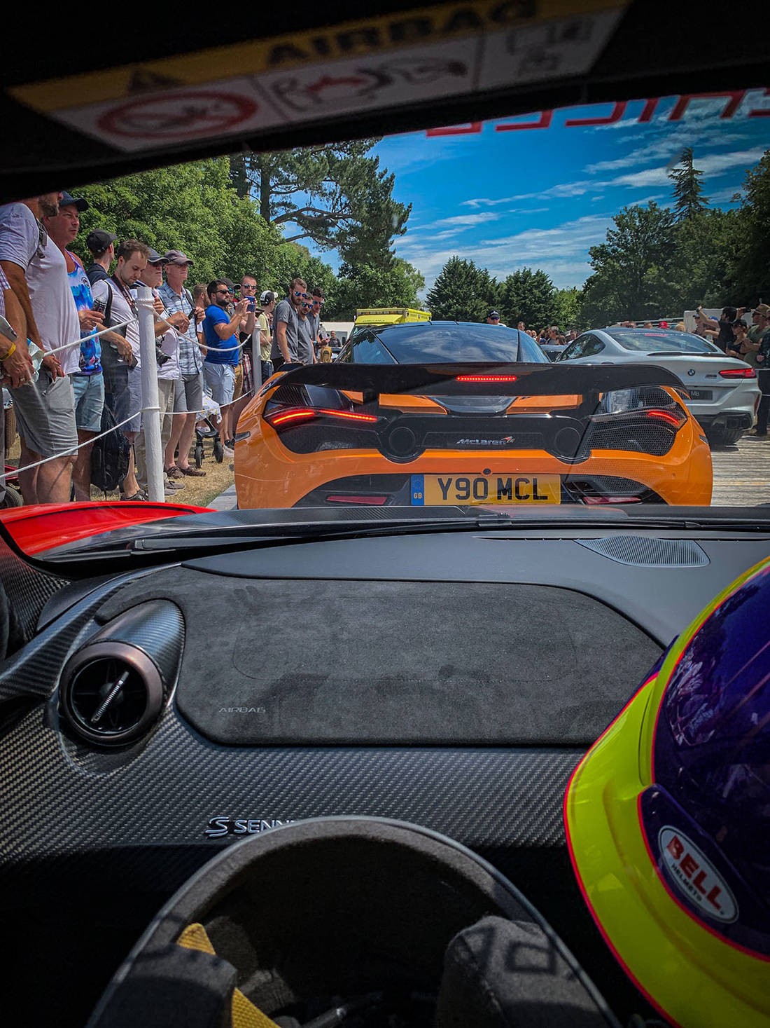 Mitfahrt Mclaren Senna Festival Of Speed 2019 Autoscout24