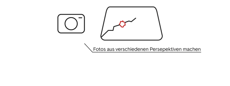 Schritt 2 - Fotos aus verschiedenen Perspektiven machen