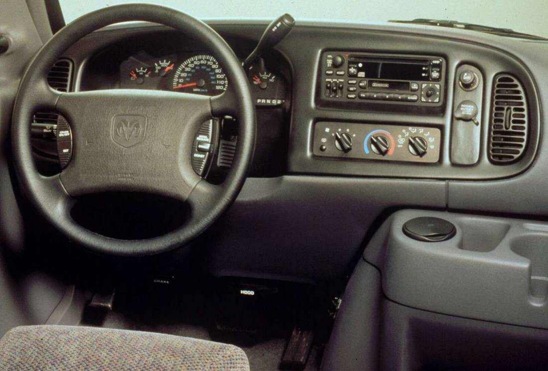 dodge-ram-van-interior