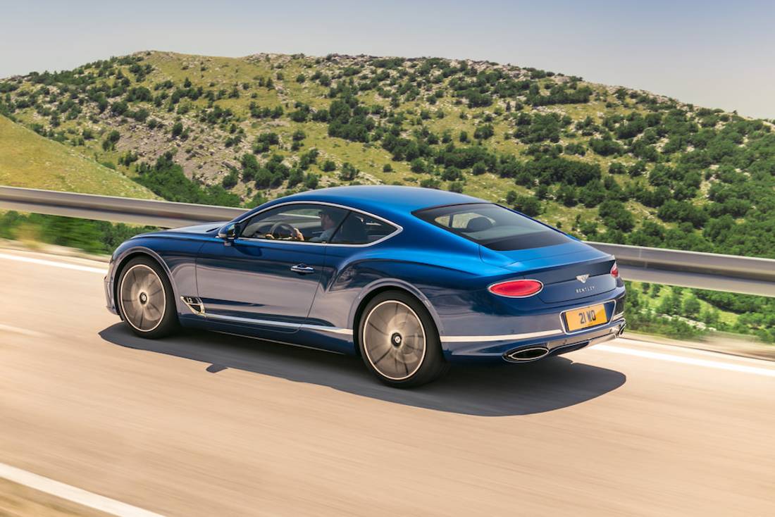 Bentley-continental-GT-rearview